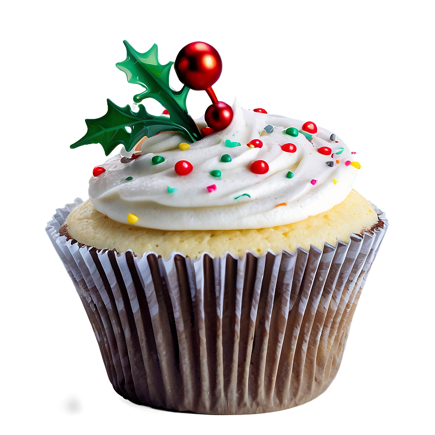 Christmas Cupcake Png 52 PNG image