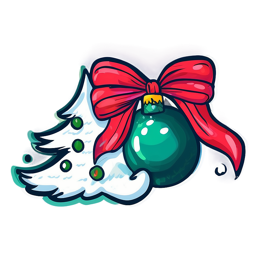 Christmas Doodle Png 05212024 PNG image