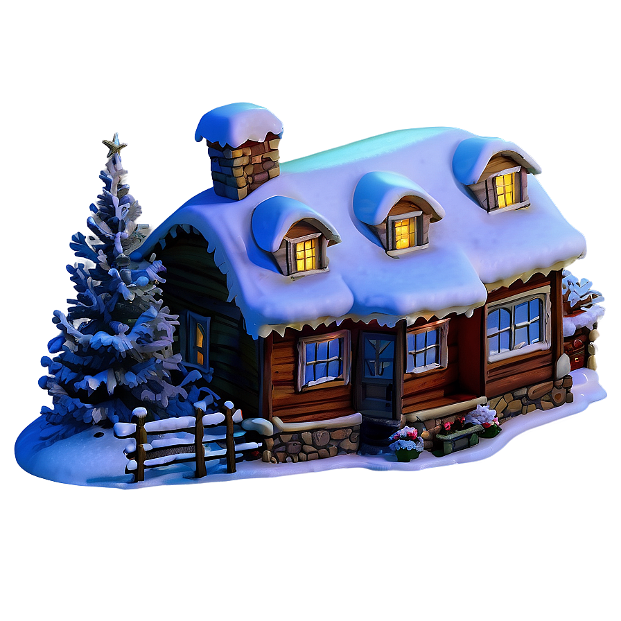 Christmas Eve Winter Wonderland Png Knf42 PNG image