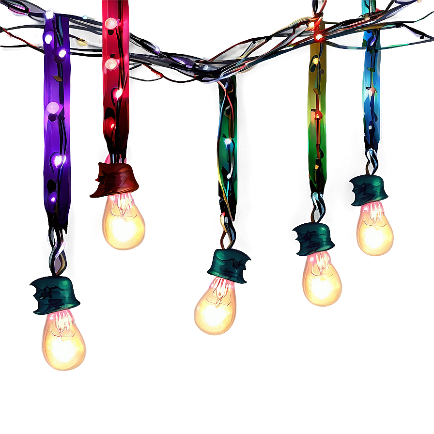 Christmas Fairy Lights Png 06292024 PNG image