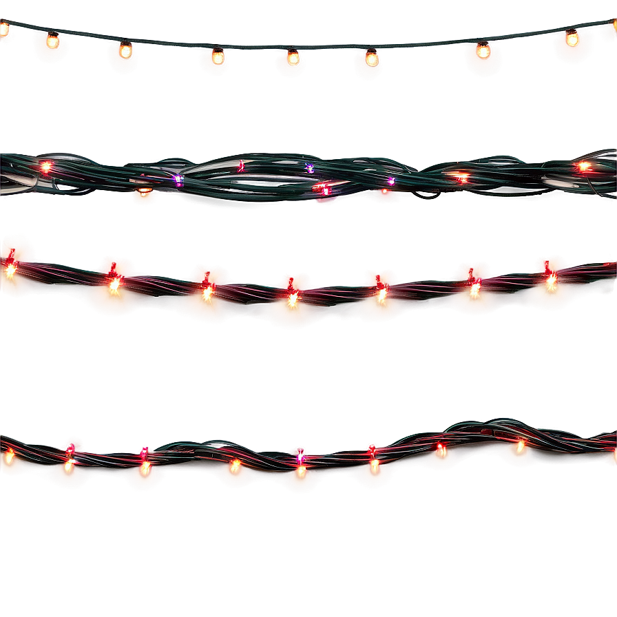 Christmas Fairy Lights Png 06292024 PNG image