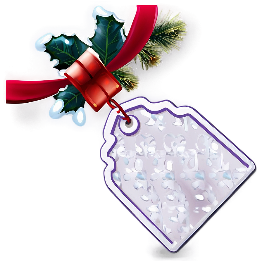 Christmas Fairy Tale Tag Png 70 PNG image