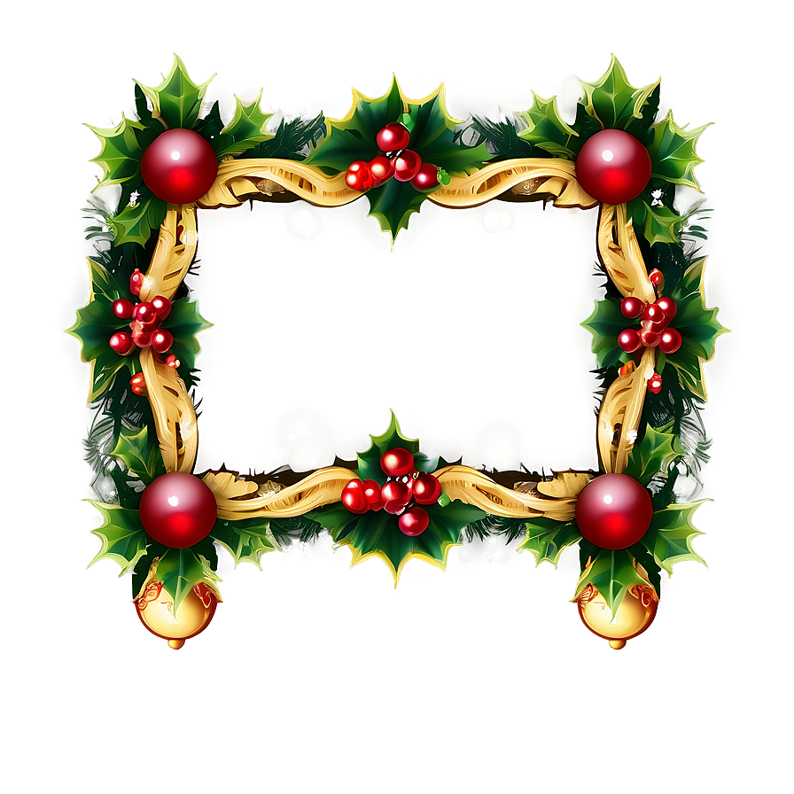 Christmas Frame Png 69 PNG image