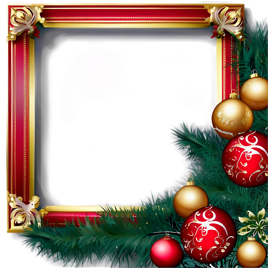 Christmas Frame Png 74 PNG image