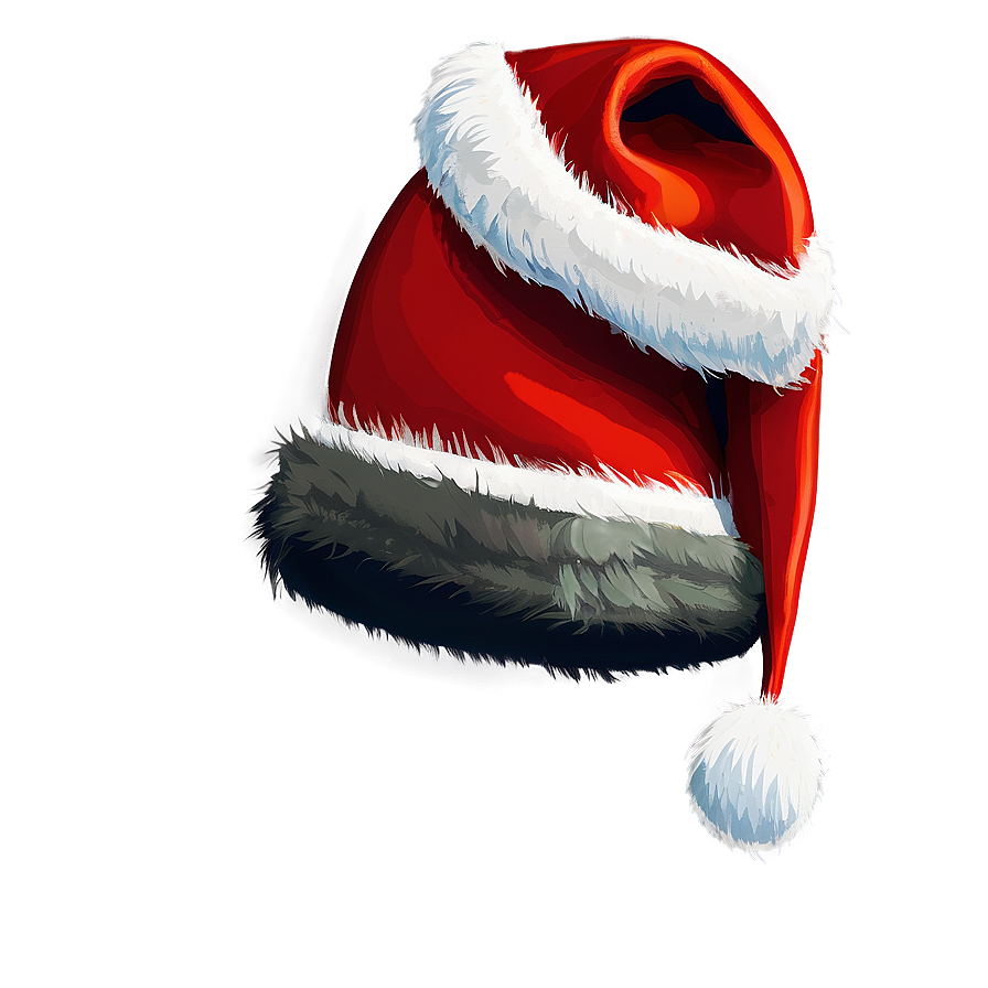 Christmas Hat With Fur Png 36 PNG image