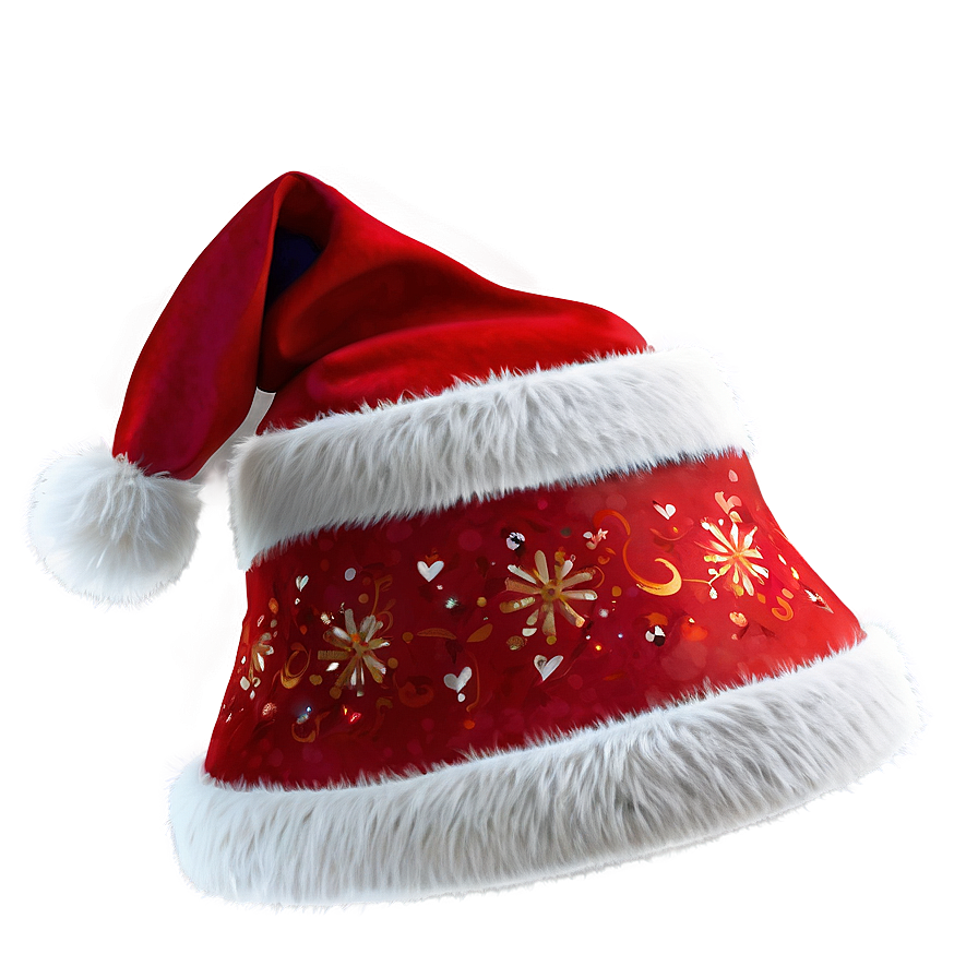 Christmas Hat With Star Png Yyw PNG image