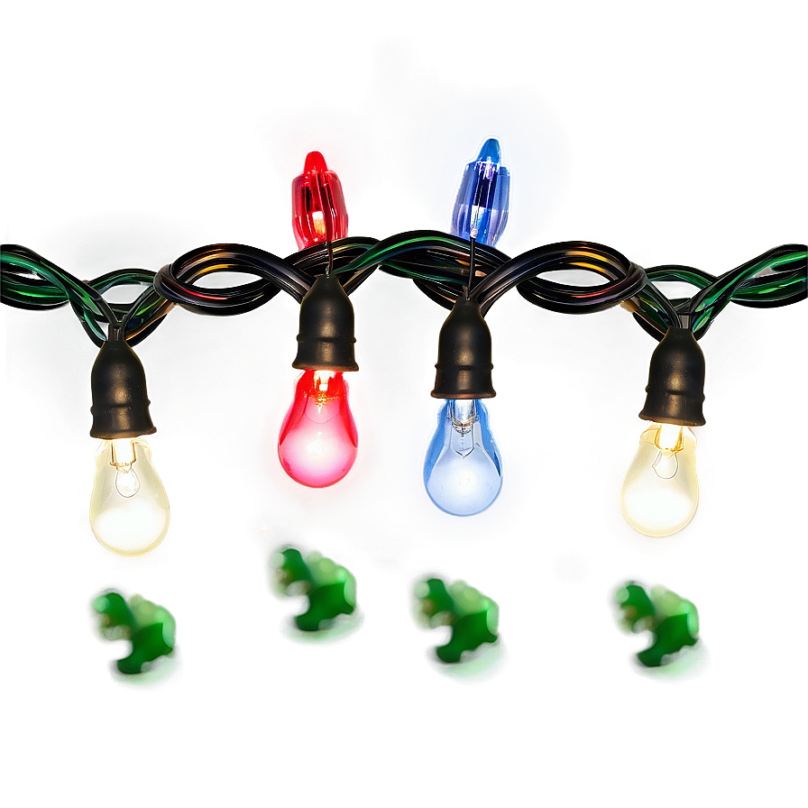 Christmas Lights B PNG image