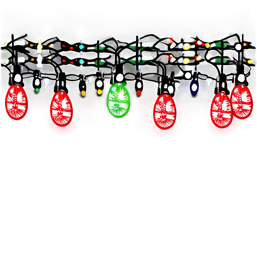 Christmas Lights In Living Room Png 05032024 PNG image