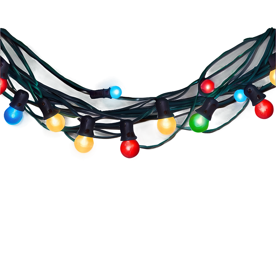 Christmas Lights String Png 05032024 PNG image