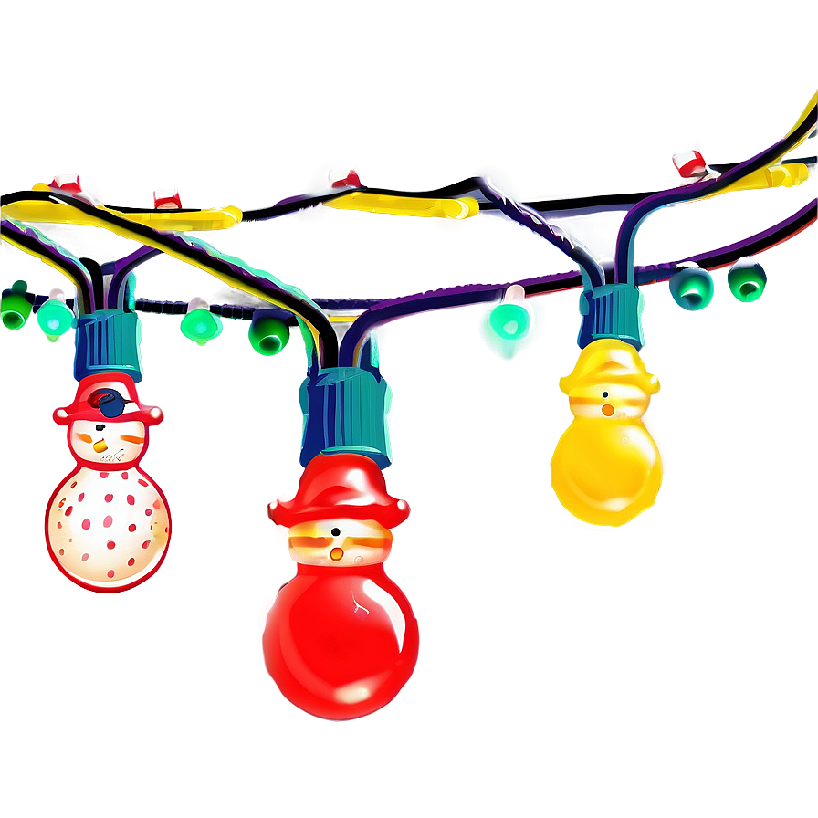 Christmas Lights String Png 05032024 PNG image