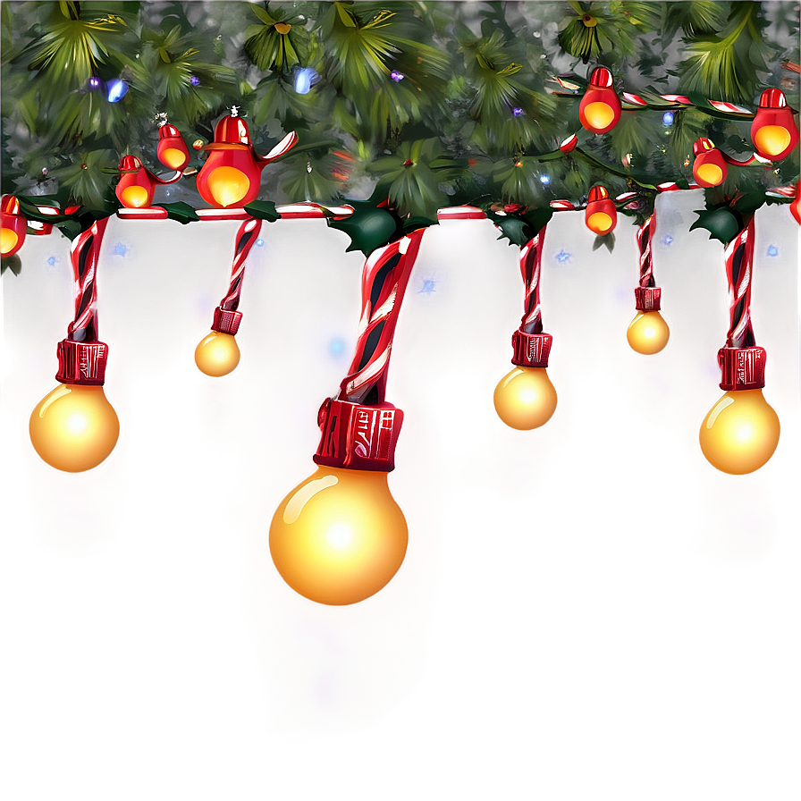 Christmas Lights Wallpaper Png 05032024 PNG image