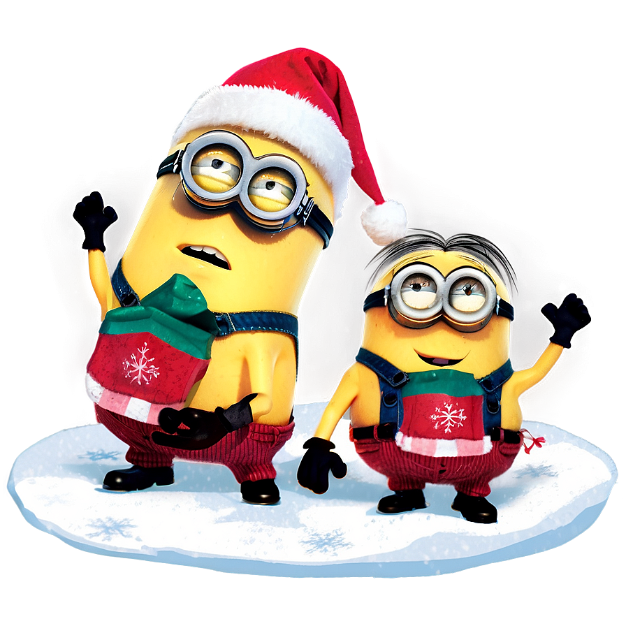 Christmas Minions Png Hjy PNG image