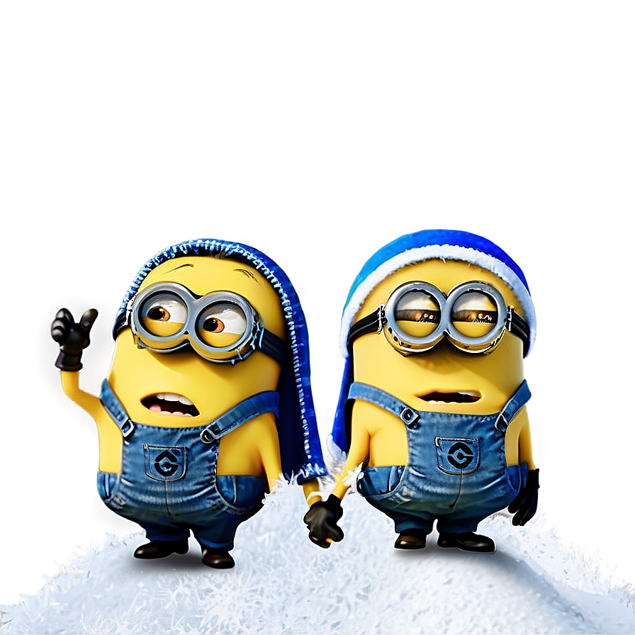 Christmas Minions Png Kol PNG image