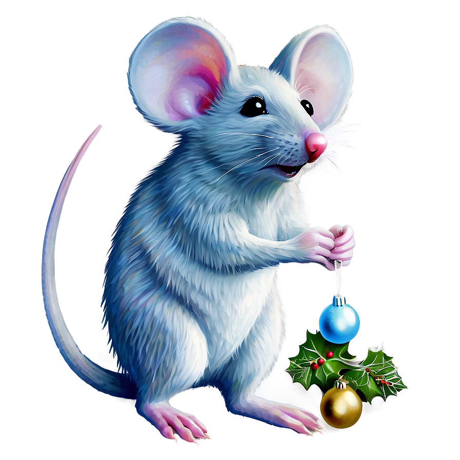 Christmas Mouse Png Kxo PNG image