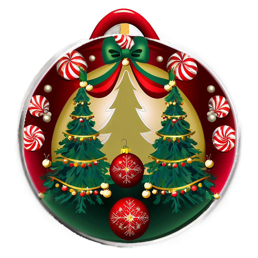 Christmas Pattern Design Png Rpt PNG image