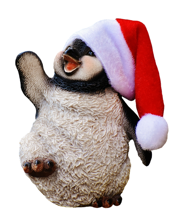 Christmas Penguin Celebration.png PNG image