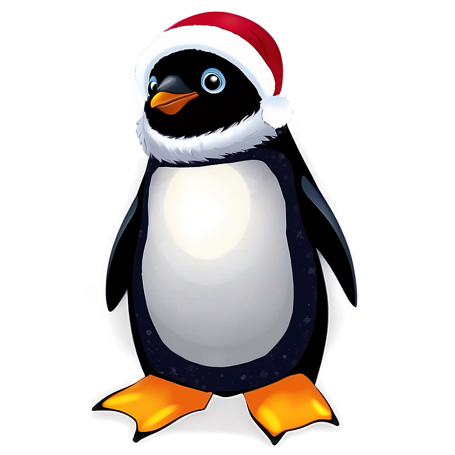 Christmas Penguin Silhouette Png 63 PNG image