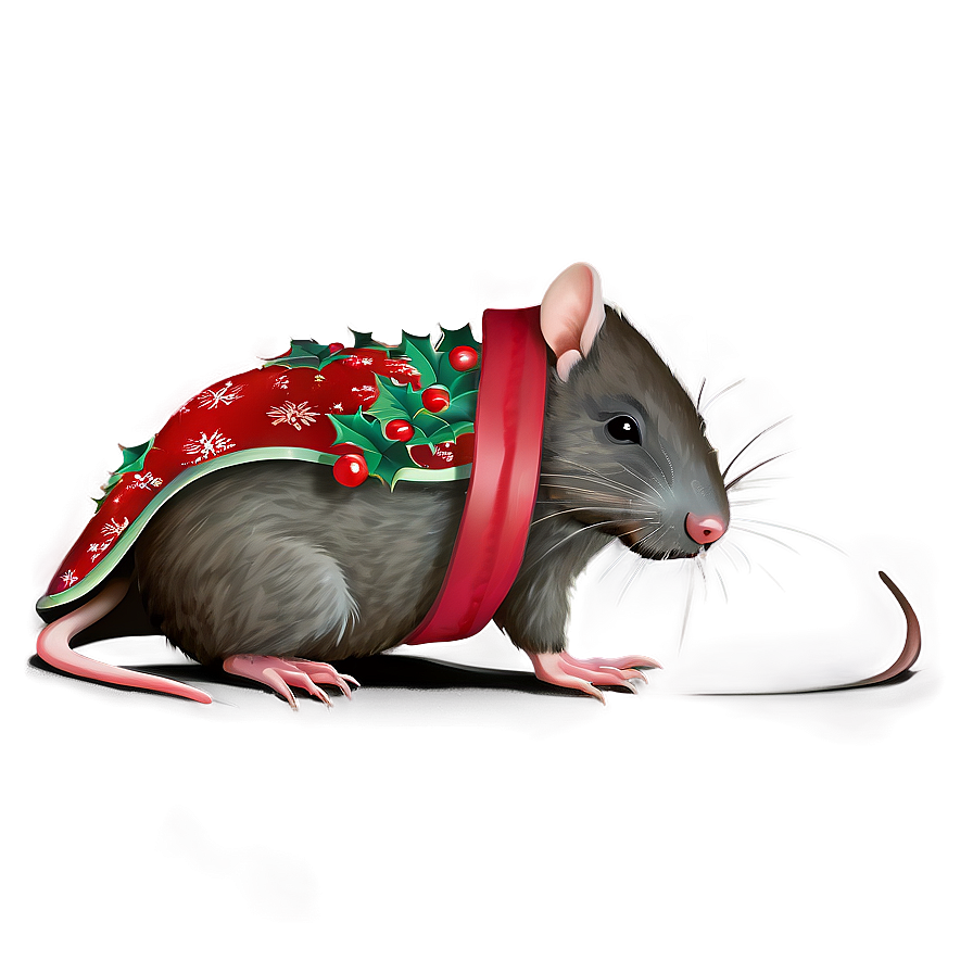 Christmas Rat Png Fsc81 PNG image