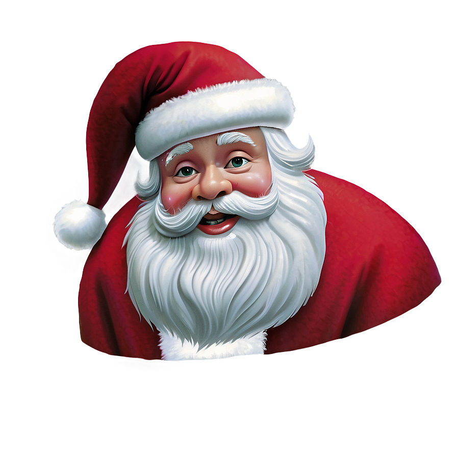 Christmas Santa B PNG image