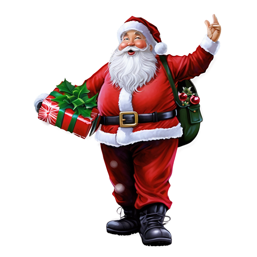 Christmas Santa C PNG image