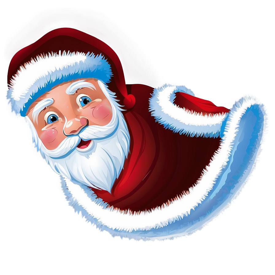 Christmas Santa D PNG image