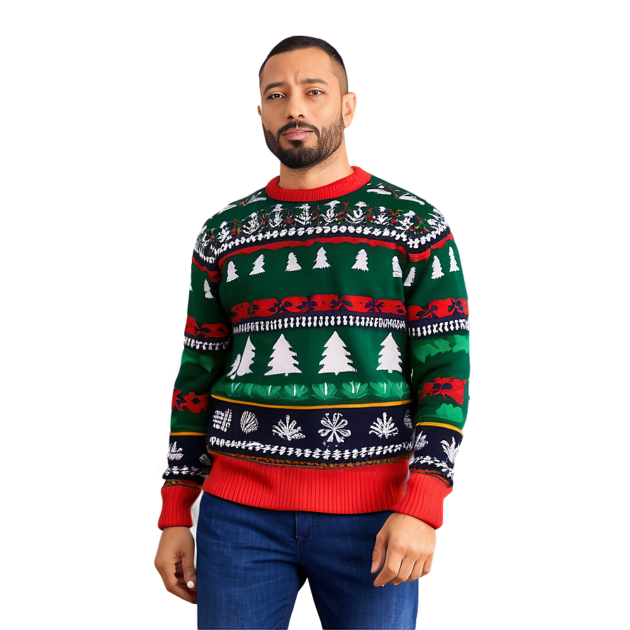 Christmas Sweater Silhouette Png 8 PNG image