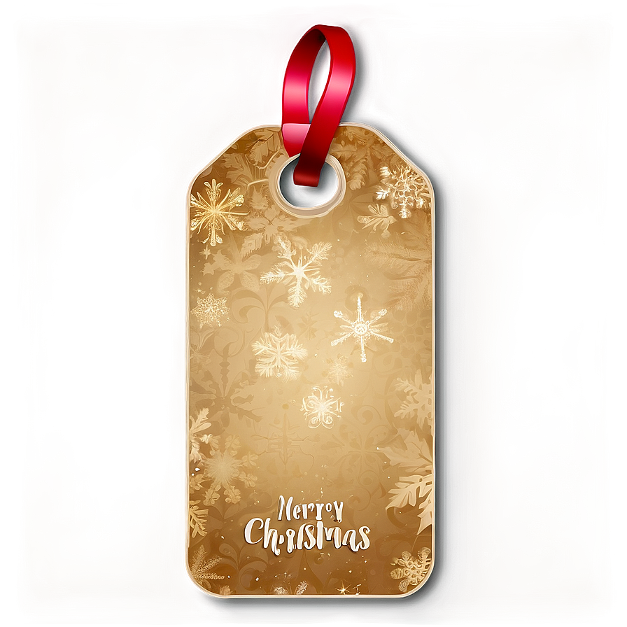 Christmas Tag Design Png 06282024 PNG image