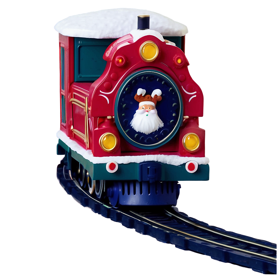 Christmas Train Set Png Igb24 PNG image