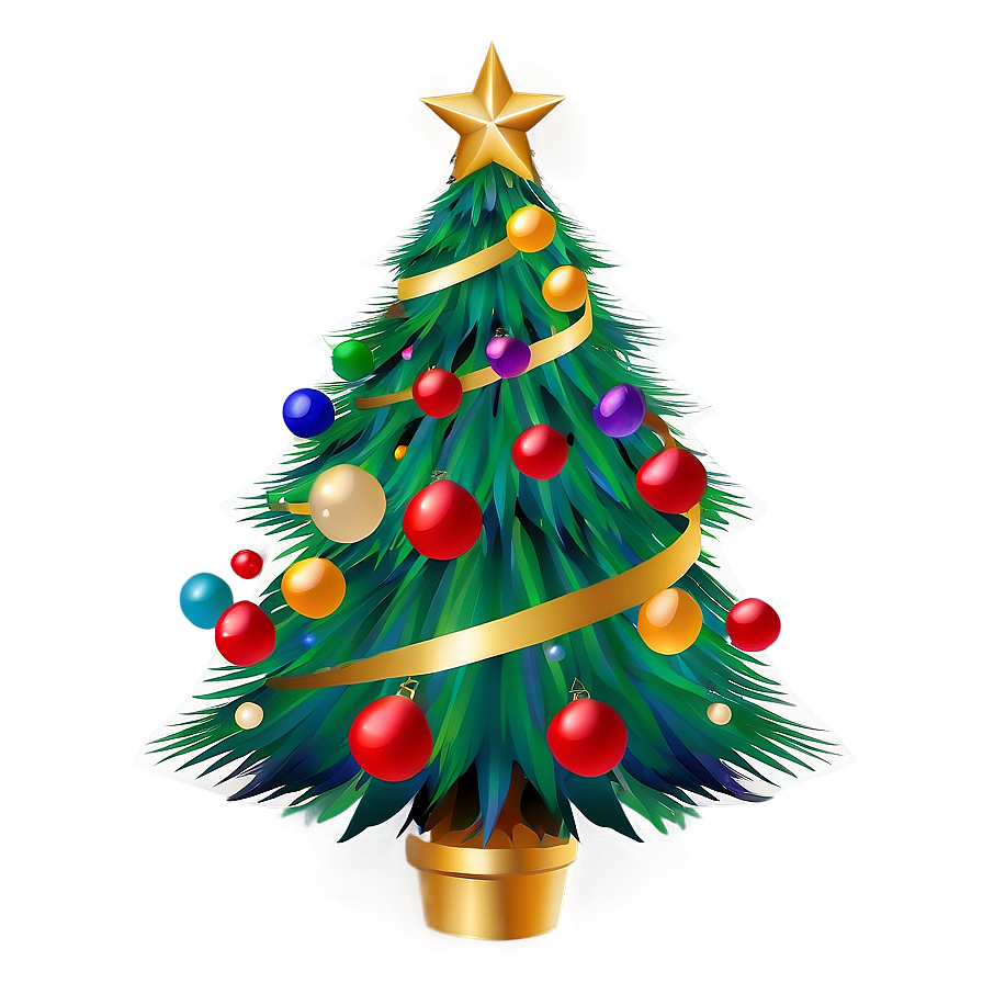 Christmas Tree Background Png 04292024 PNG image