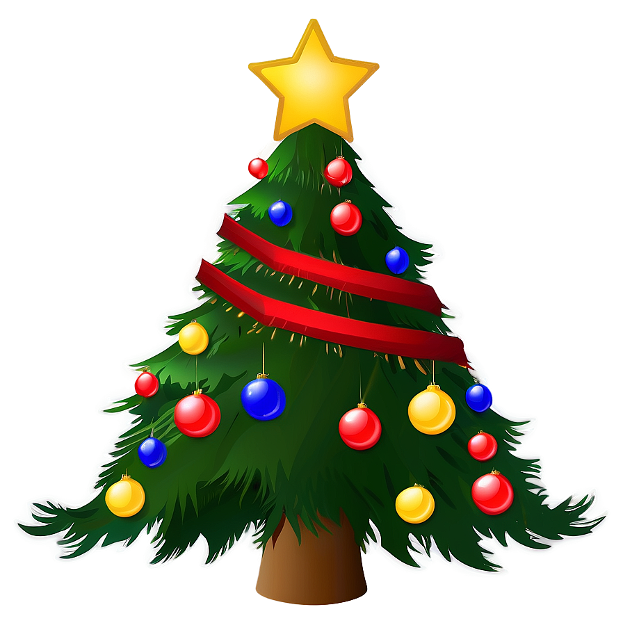 Christmas Tree Clipart Png 04292024 PNG image