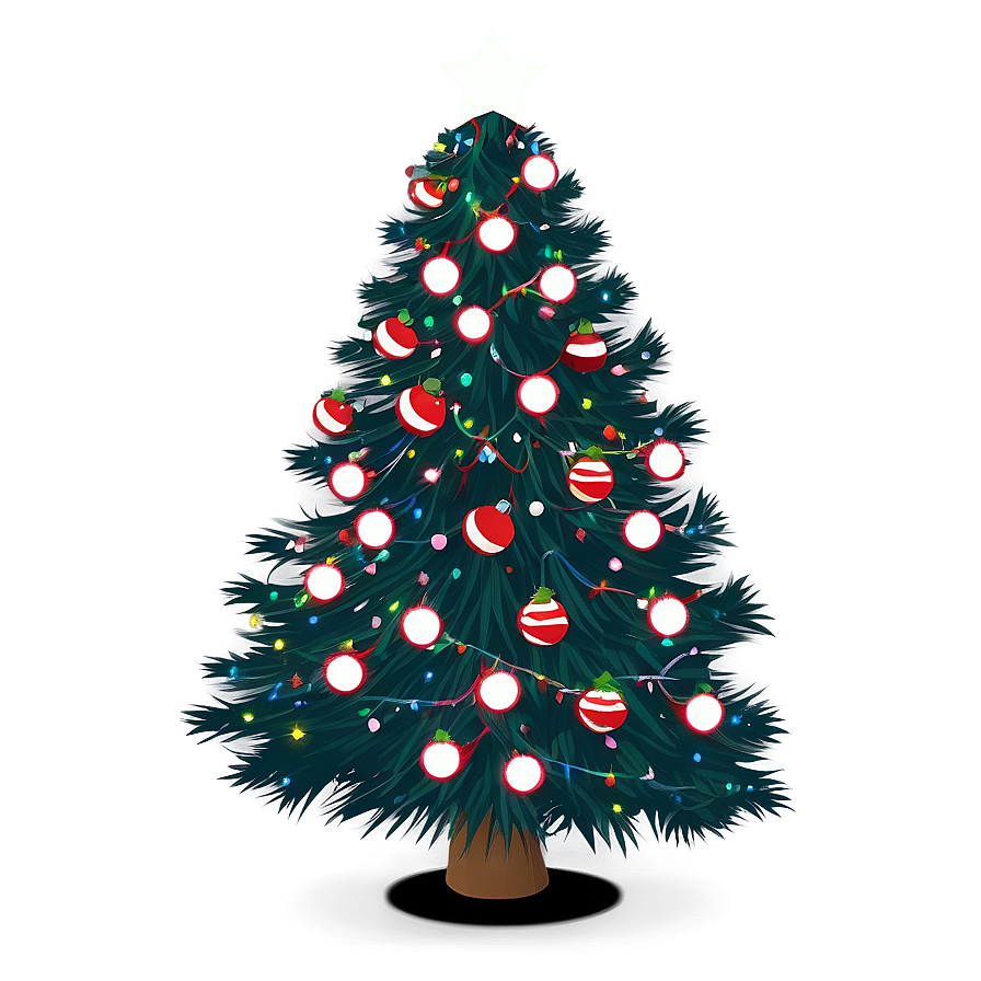 Christmas Tree Clipart Png 04292024 PNG image