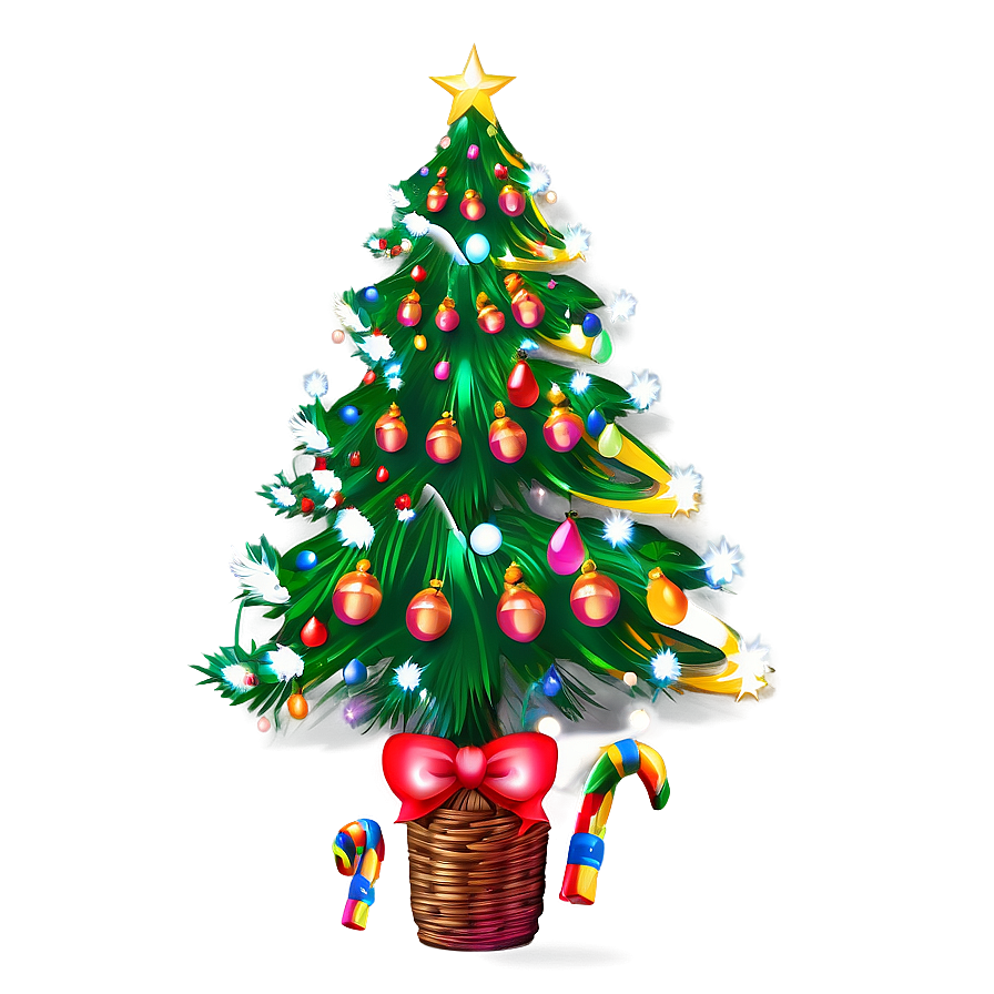 Christmas Tree Design Png 04292024 PNG image