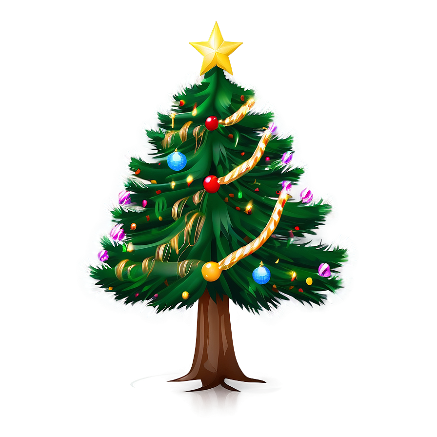 Christmas Tree Silhouette Png 04292024 PNG image