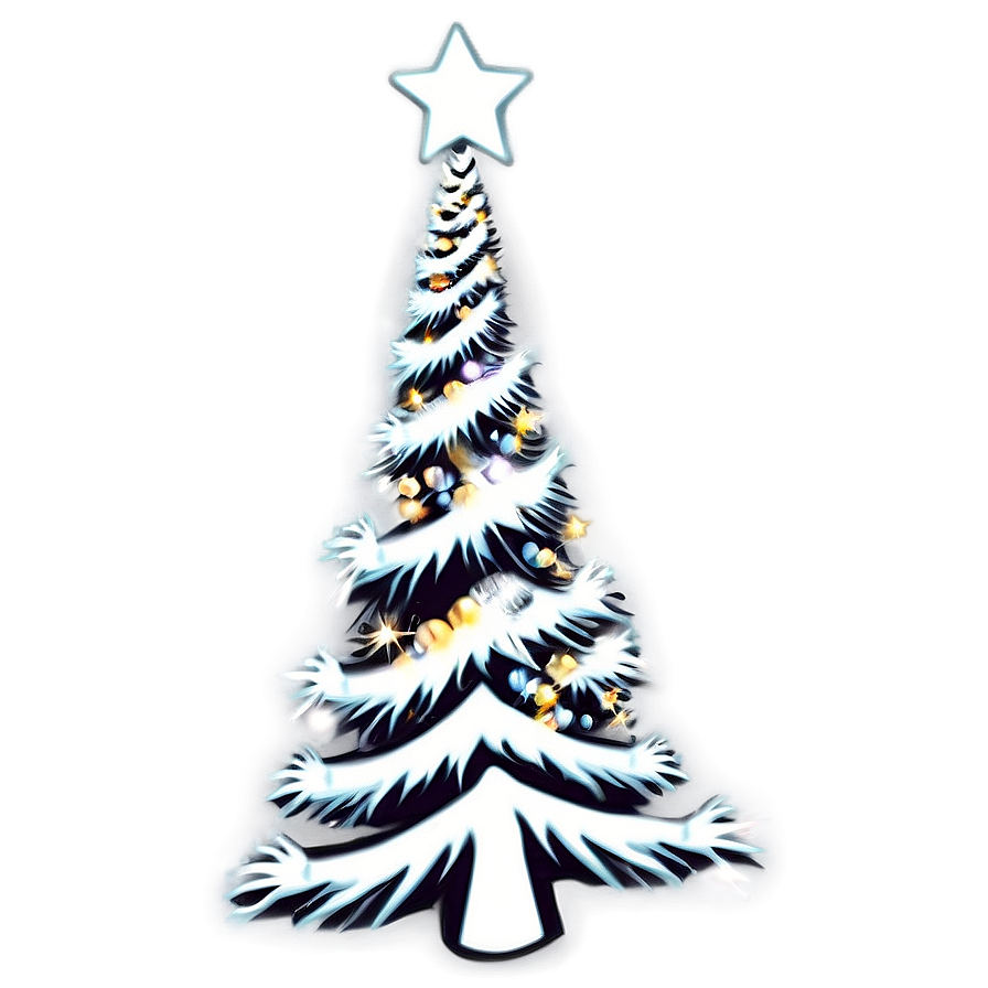 Christmas Tree Silhouette Png 04292024 PNG image