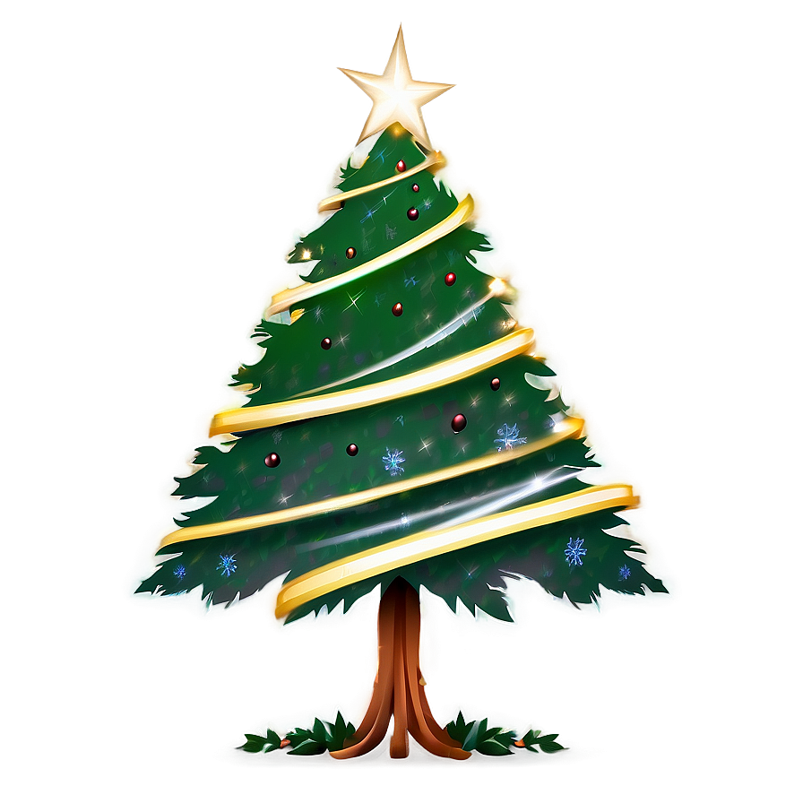 Christmas Tree Silhouette Png Lkk PNG image