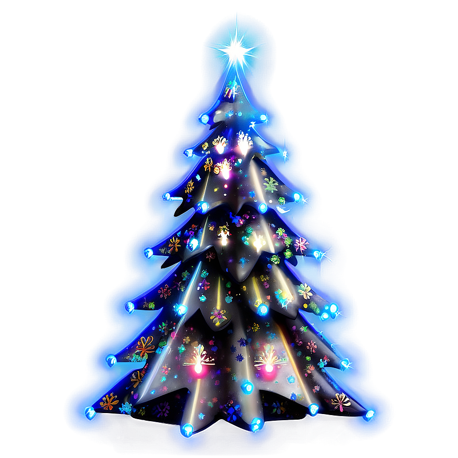 Christmas Tree Transparent Glow Png 90 PNG image