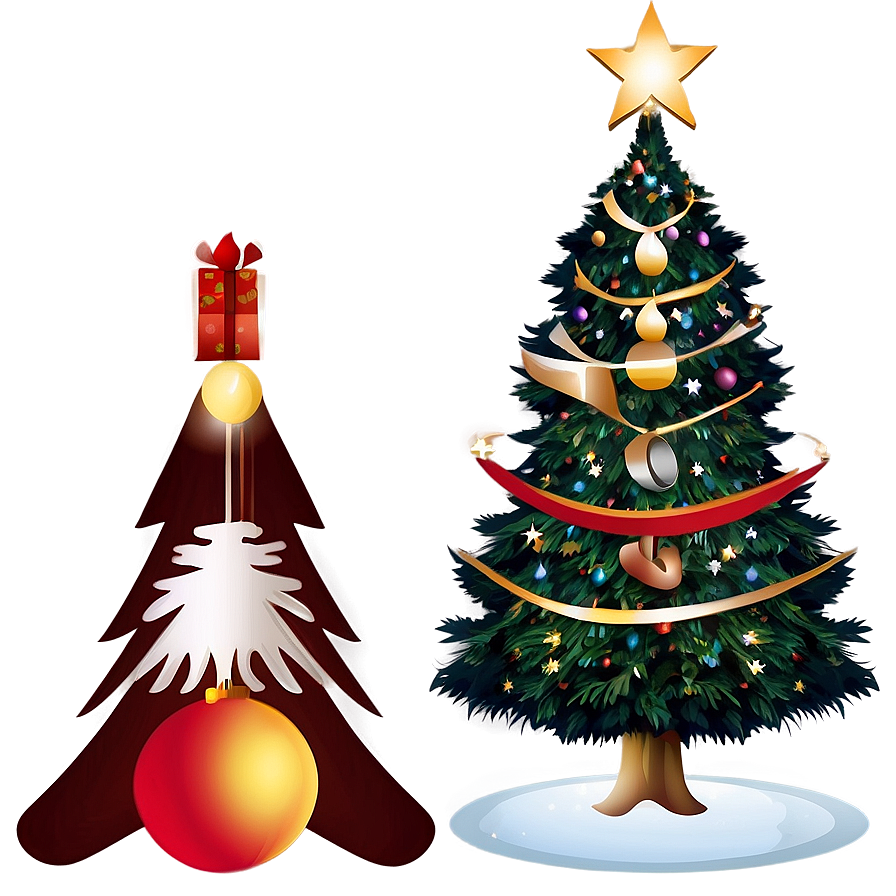 Christmas Tree Transparent Illustration Png Ebv81 PNG image