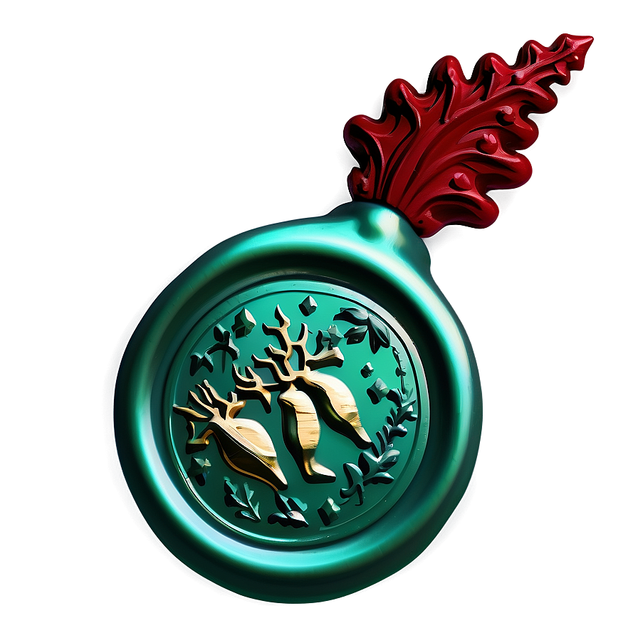 Christmas Wax Seal Png Cbg PNG image