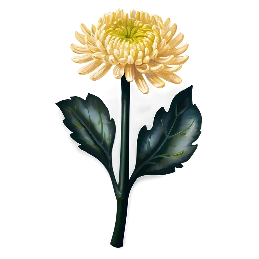 Chrysanthemum Flower Drawing Png Dlu77 PNG image