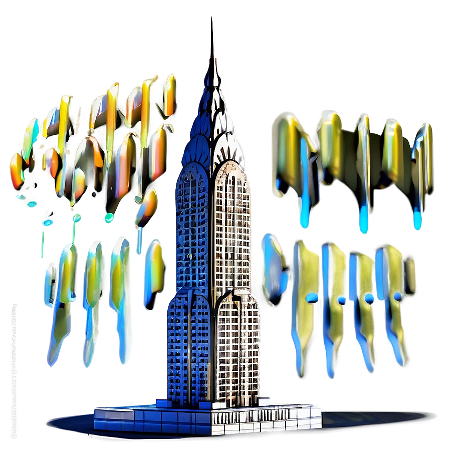 Chrysler Building Detailed Architecture Png Dhg11 PNG image