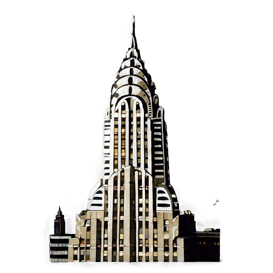 Chrysler Building Historical Image Png 06252024 PNG image