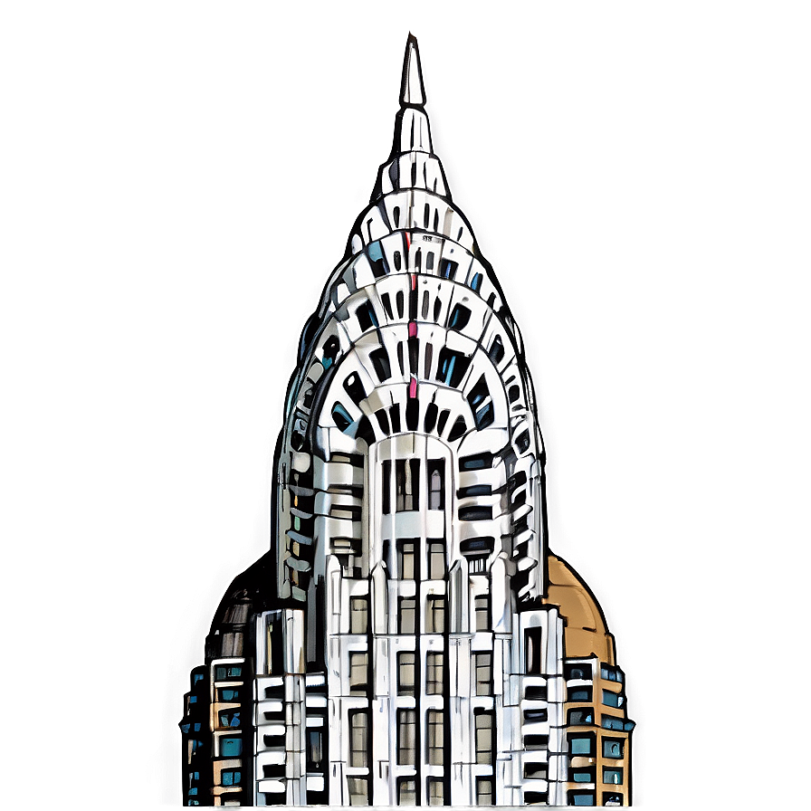 Chrysler Building In Autumn Png Acm89 PNG image