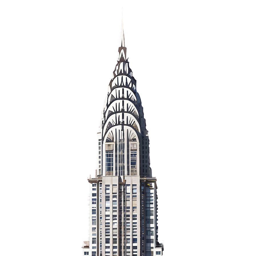 Chrysler Building In Fog Png 06252024 PNG image