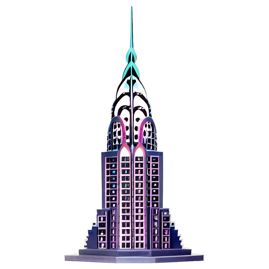 Chrysler Building Light Display Png 28 PNG image