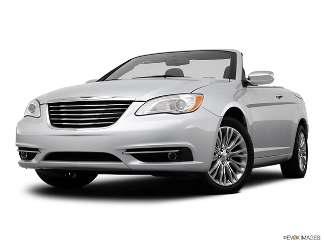 Chrysler Convertible Silver PNG image