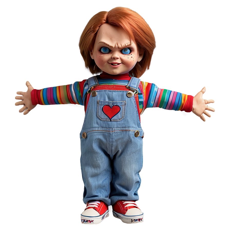 Chucky Doll Pose Png Keo PNG image