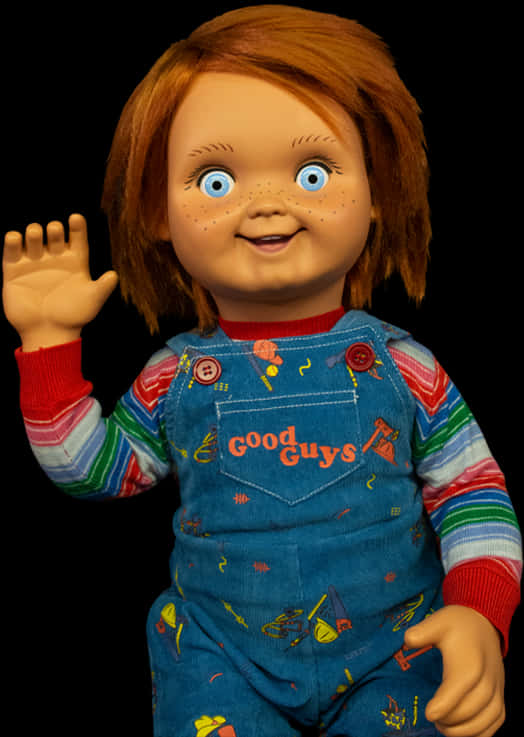 Chucky Doll Waving Hello PNG image