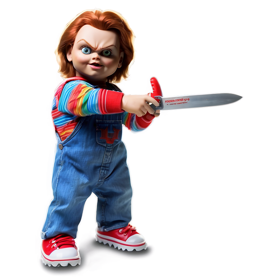 Chucky In Action Png 05212024 PNG image