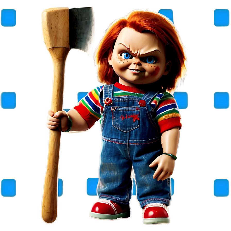 Chucky With Axe Png 05212024 PNG image