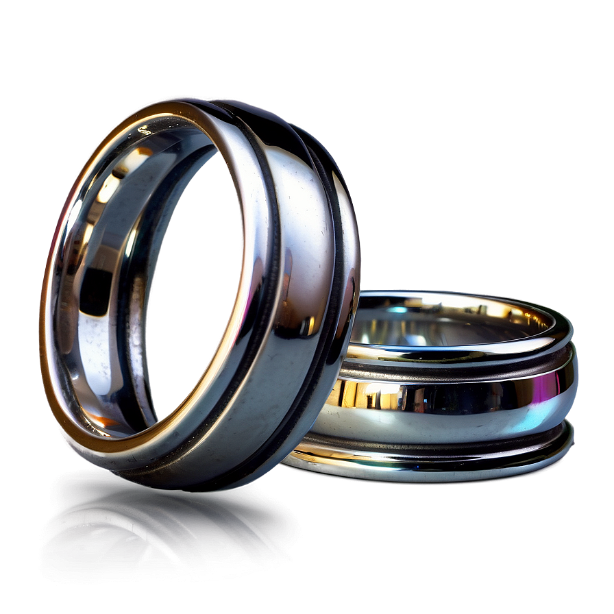 Chunky Silver Ring Png 06212024 PNG image